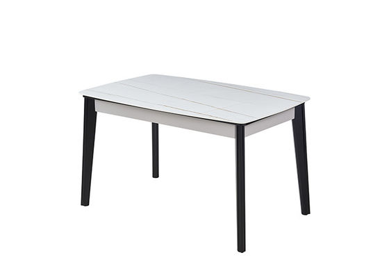 Meja Makan Batu Tulis Modern Sederhana 130x80x76cm