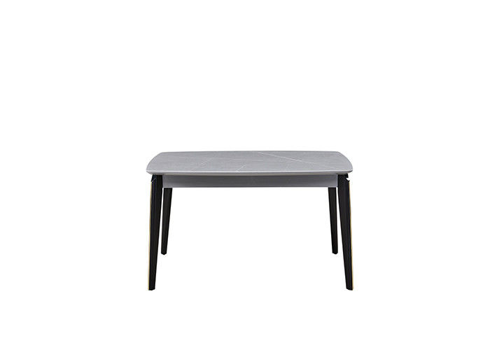 ISO9001 Modern Fashion Rock Board MDF Meja Makan