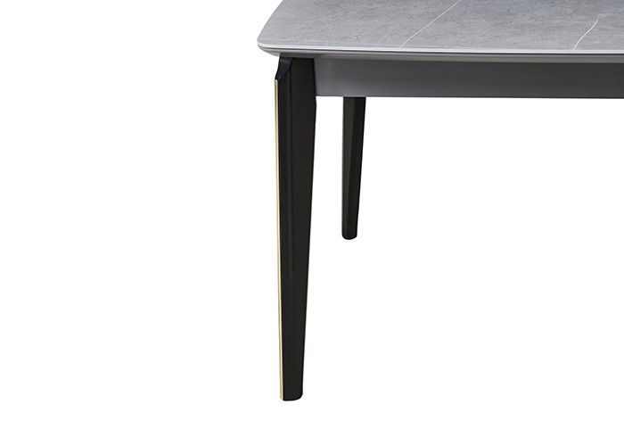 Meja Makan Modern Bergaya Rectangular Density Board