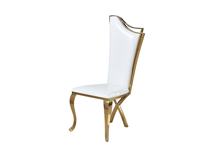 Kursi Makan Kulit Modern Tinggi 118cm