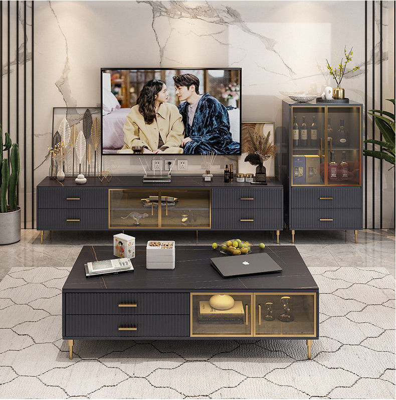 Unit TV dan Meja Kopi 200x40x54cm