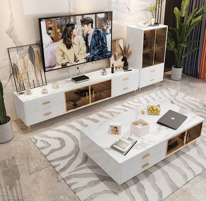 Unit TV dan Meja Kopi 200x40x54cm