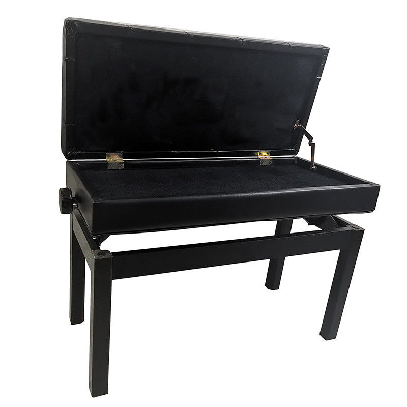 Storage Leather Odm Antique Double Piano Stool Tinggi Ottoman 86cm