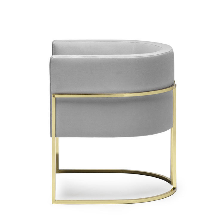 Nordic Studio Negosiasi Set Sofa Furnitur Besi Tempa