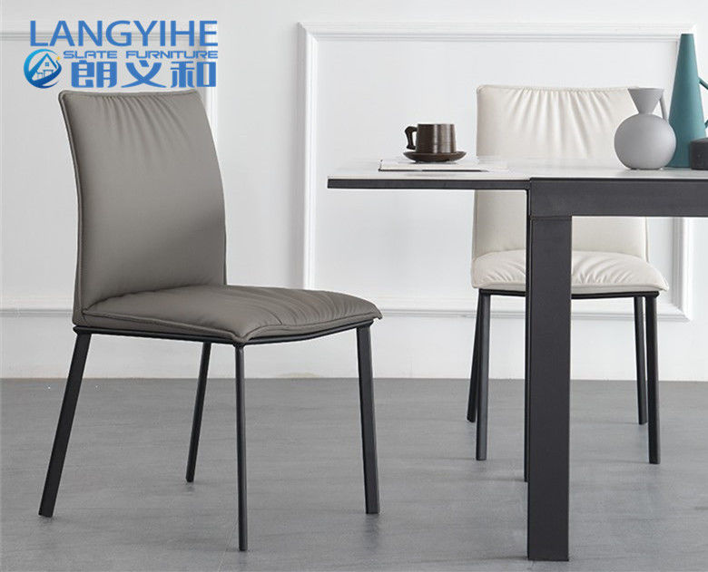 Meja Makan Minimalis Modern Persegi Retractable Slate Odm