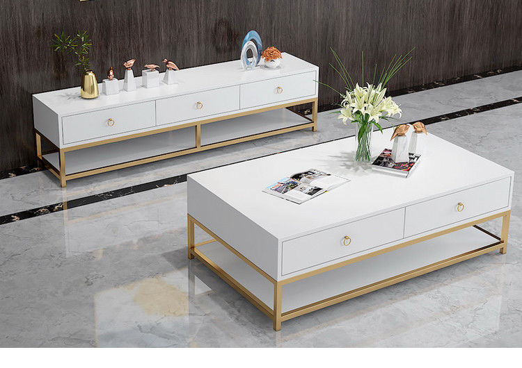 Bubble EPE Luxury Tv Cabinet Living Room Furniture Bingkai Stainless Steel