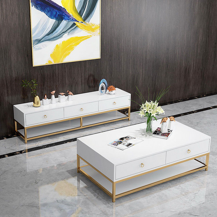 Bubble EPE Luxury Tv Cabinet Living Room Furniture Bingkai Stainless Steel